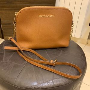 Michael Kors camel Crossbody bag